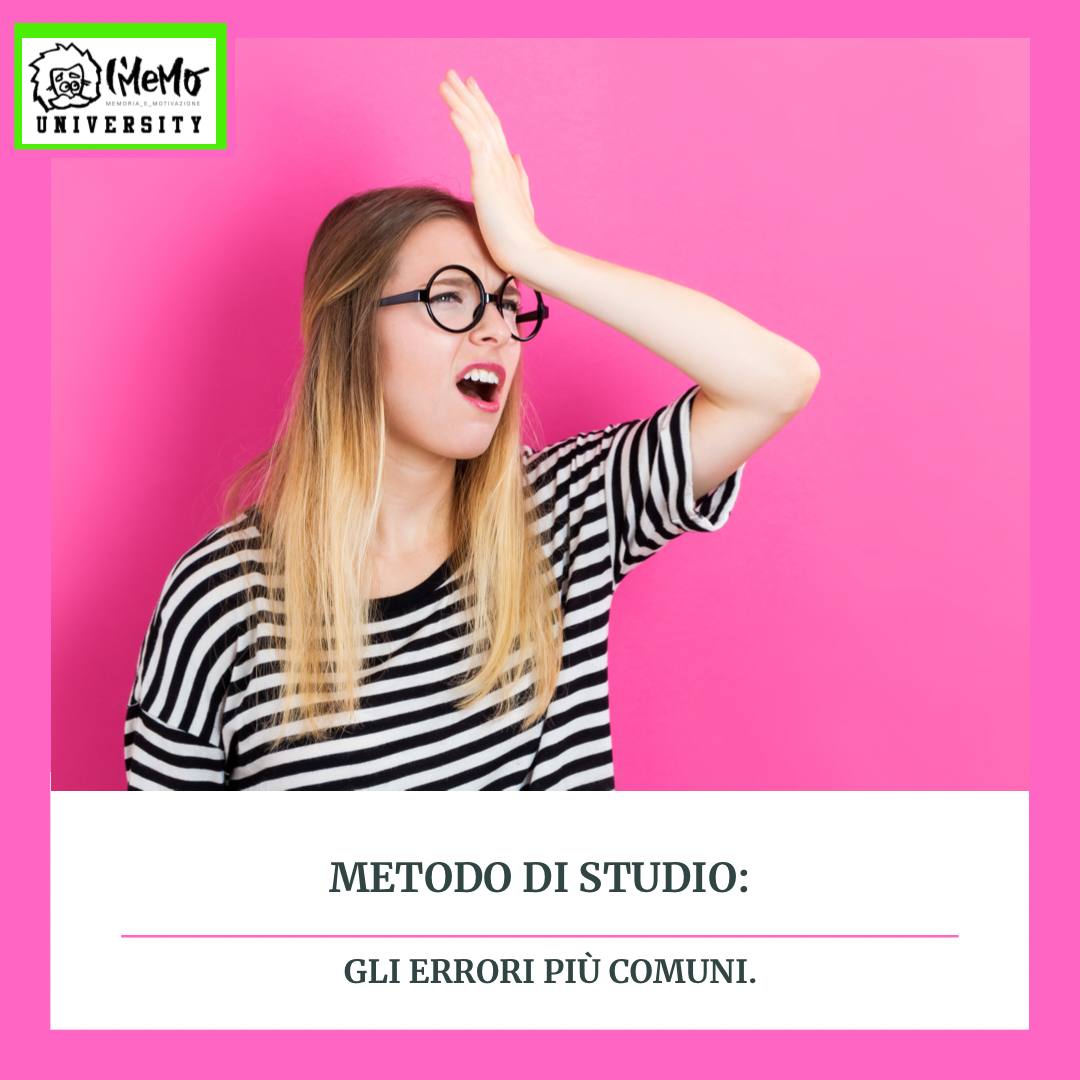 metodo - di - studio - errori